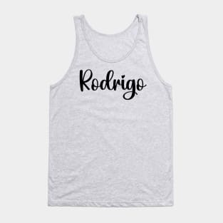 Rodrigo, Typography Name Tank Top